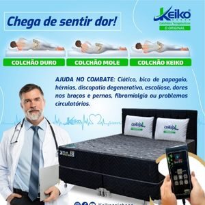 Elimine suas Dores Com Um colchão Keiko (1)