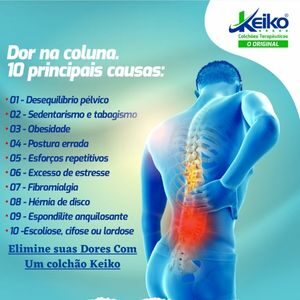 Elimine suas Dores Com Um colchão Keiko